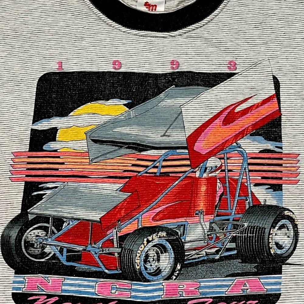 VTG TSM 1993 NCRA Tour Arizona Sports Stripped Single Stitch T Shirt Size XL USA